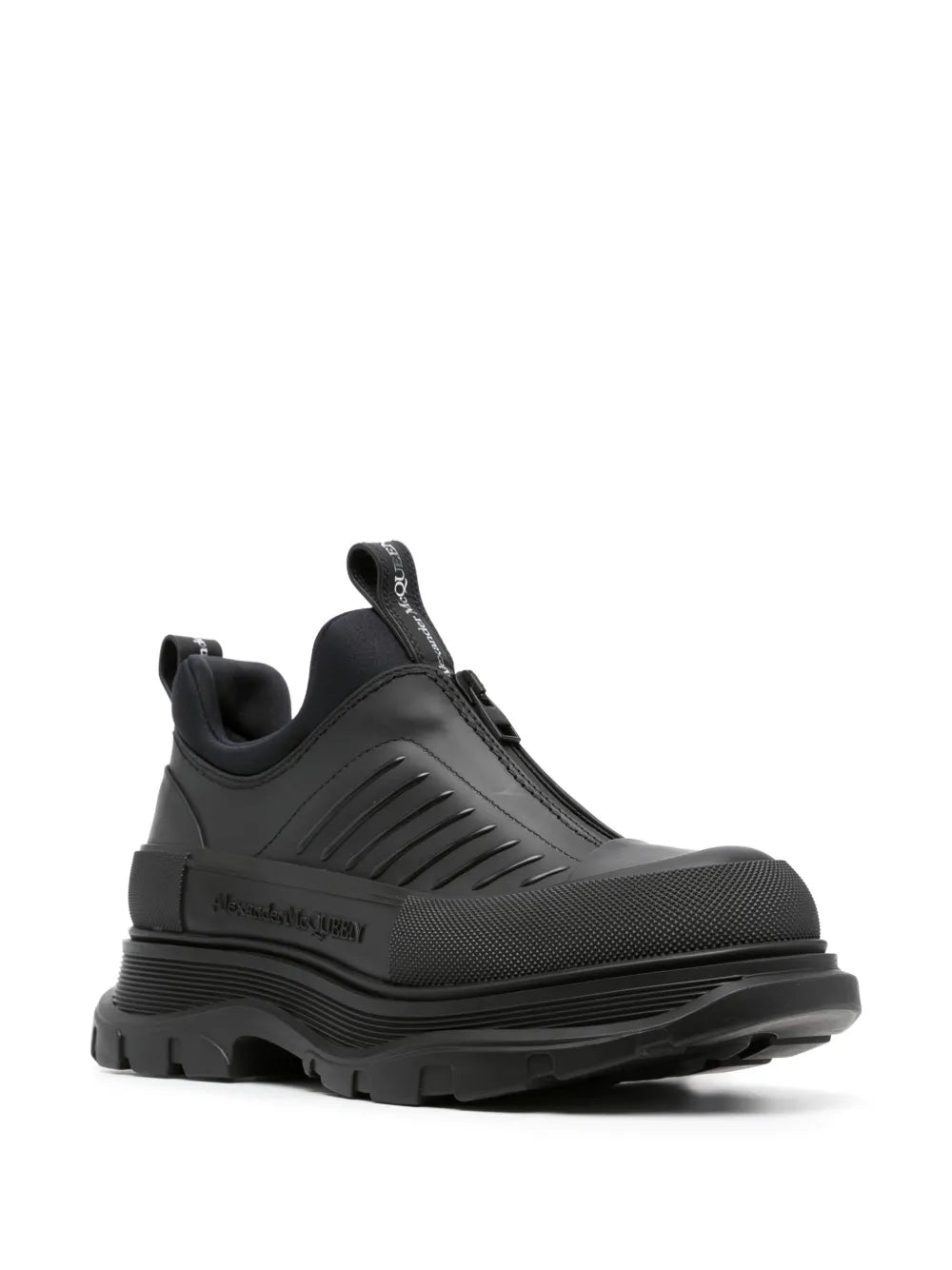 Alexander Mcqueen Zip-Up Leathers Sneakers