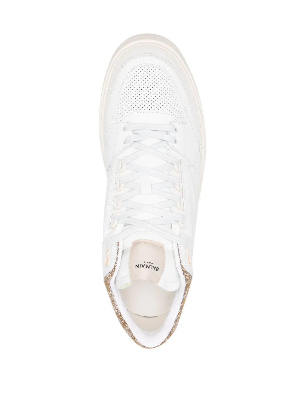 Balmain B-Court Mid-Top Sneakers