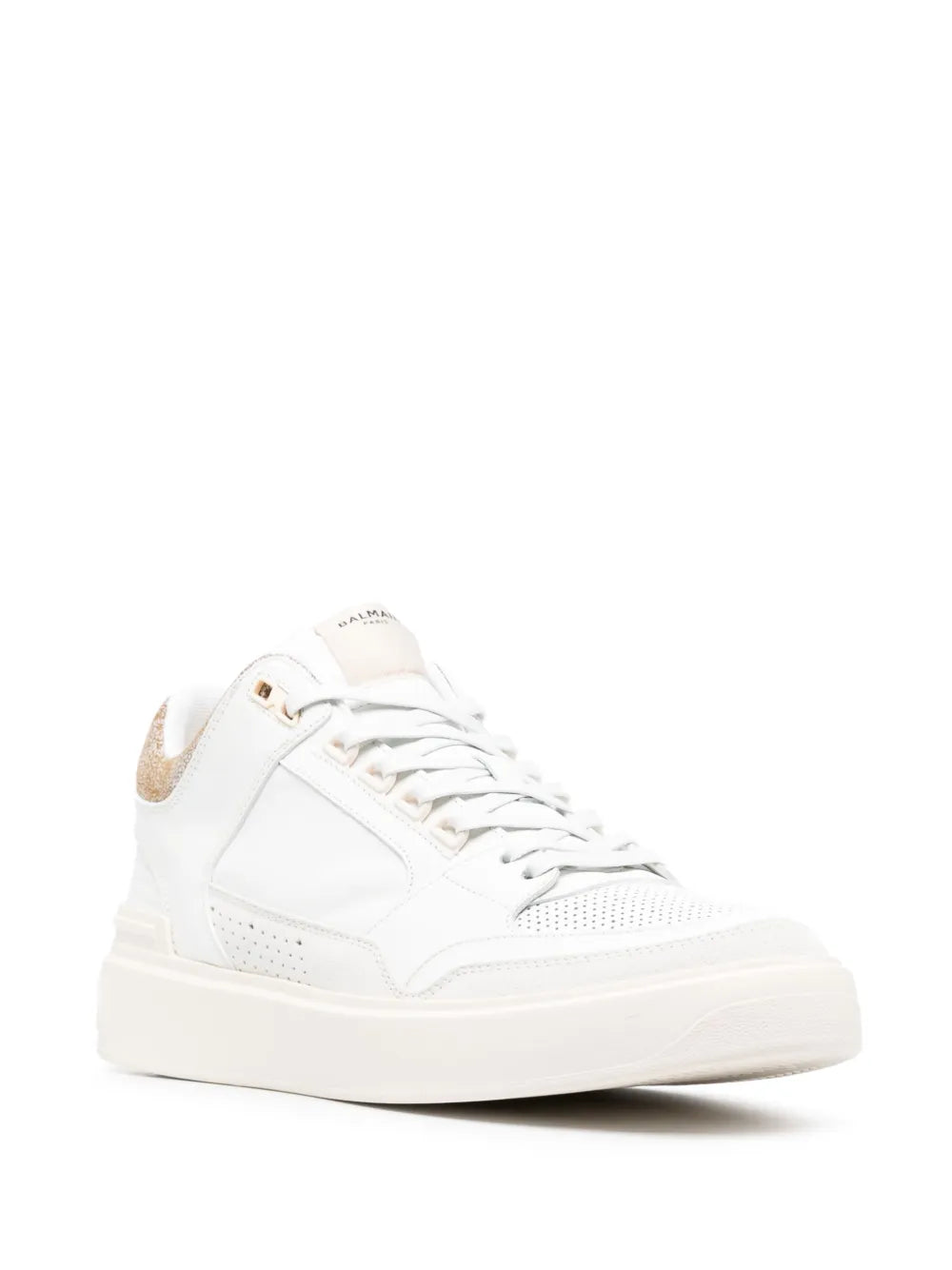 Balmain B-Court Mid-Top Sneakers