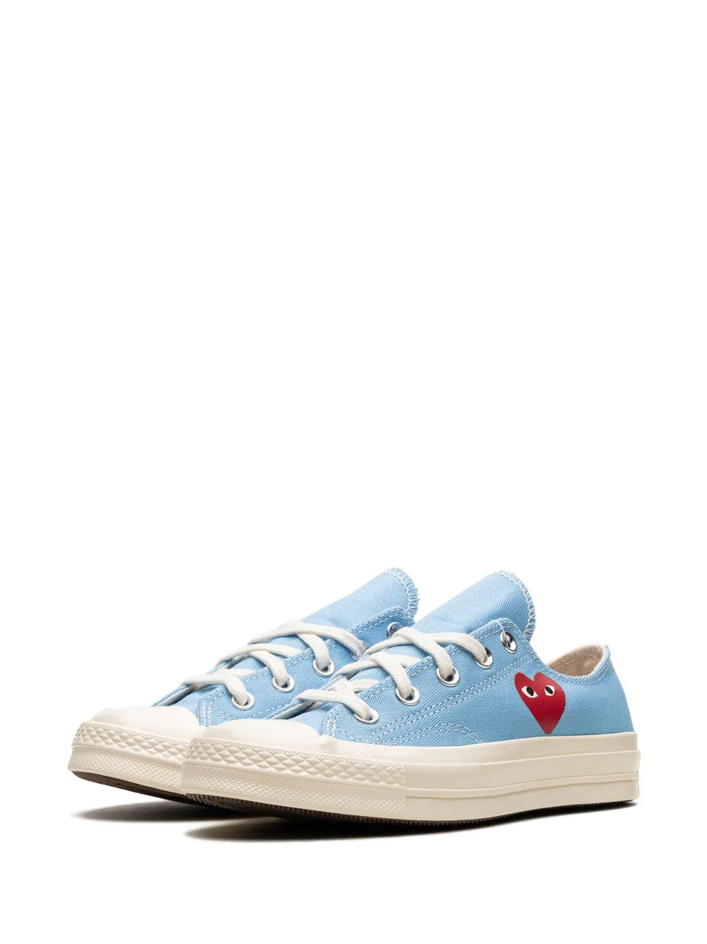 Converse X Cdg Chuck 70 Ox Ac Bright Blue Sneakers