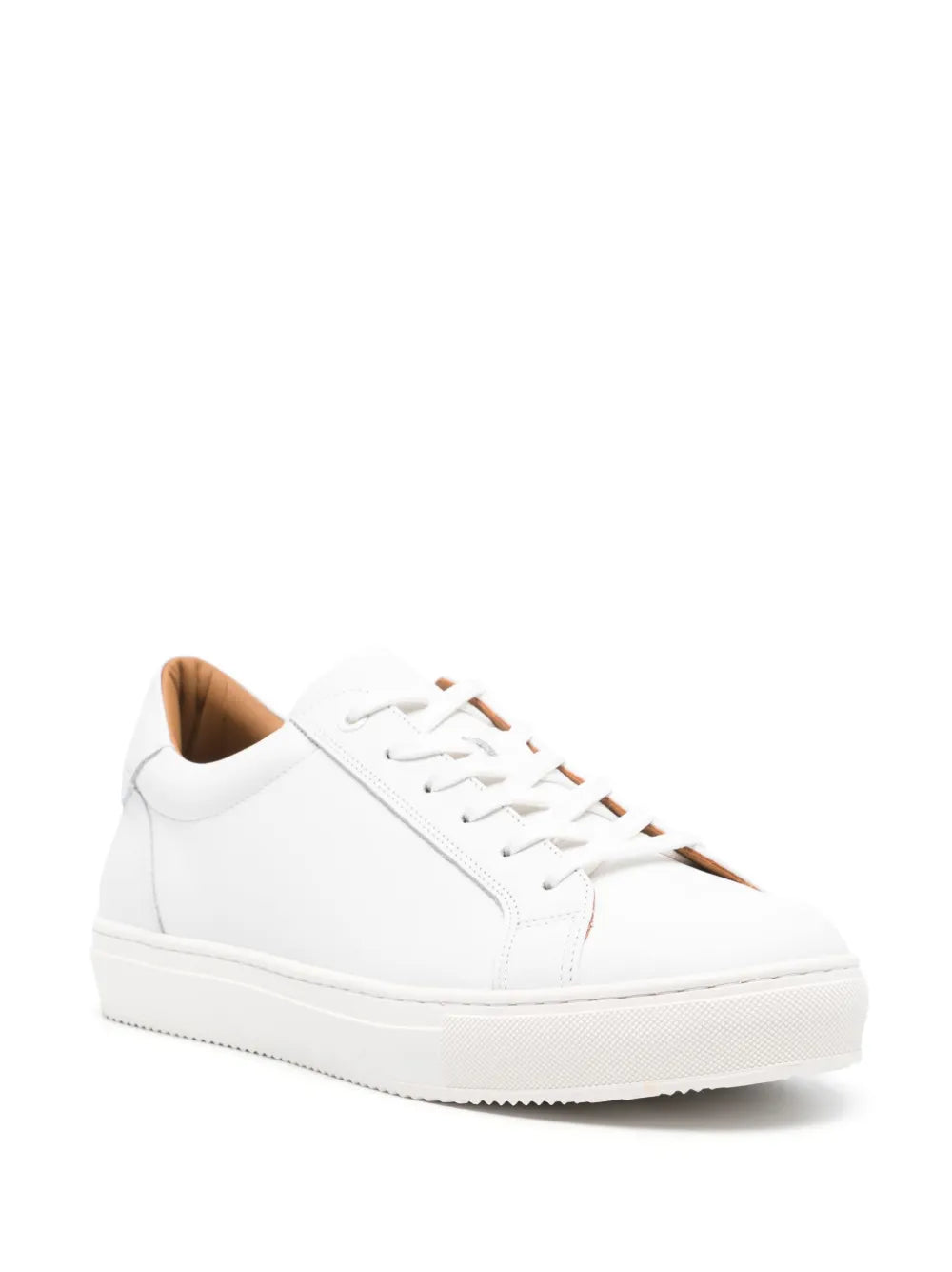 Boggi Milano Panelled Leather Sneakers