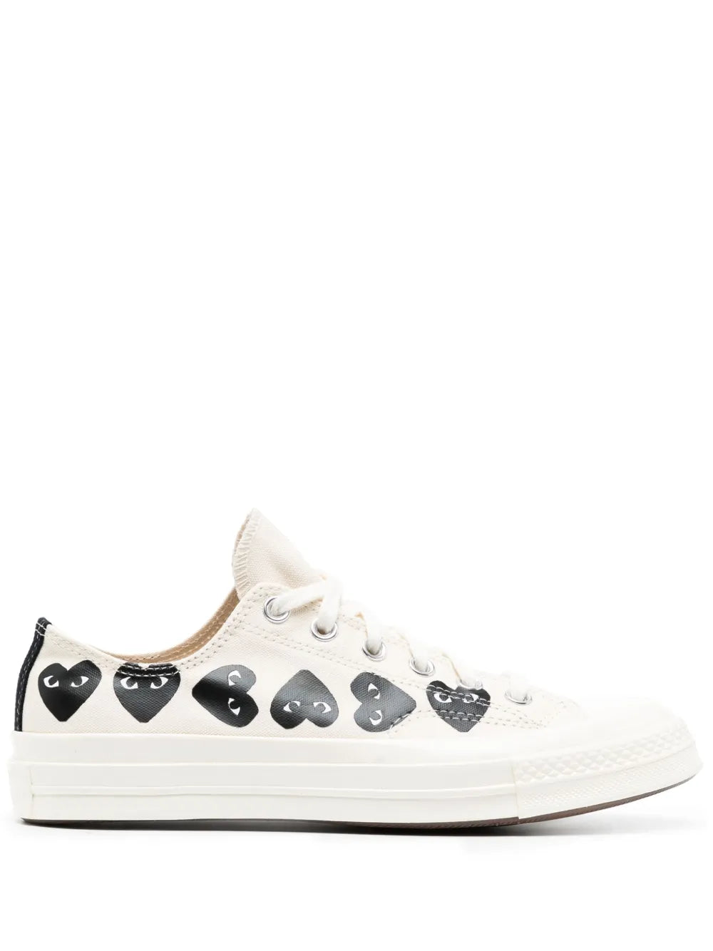 Comme Des Gar ns Play X Converse Chuck 70 Canvas Sneakers