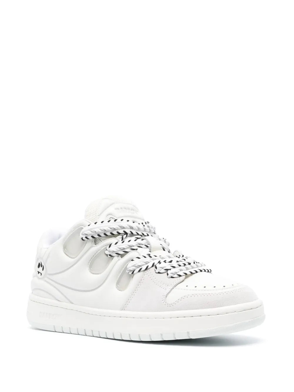 Barrow Ollie Panelled Leather Sneakers