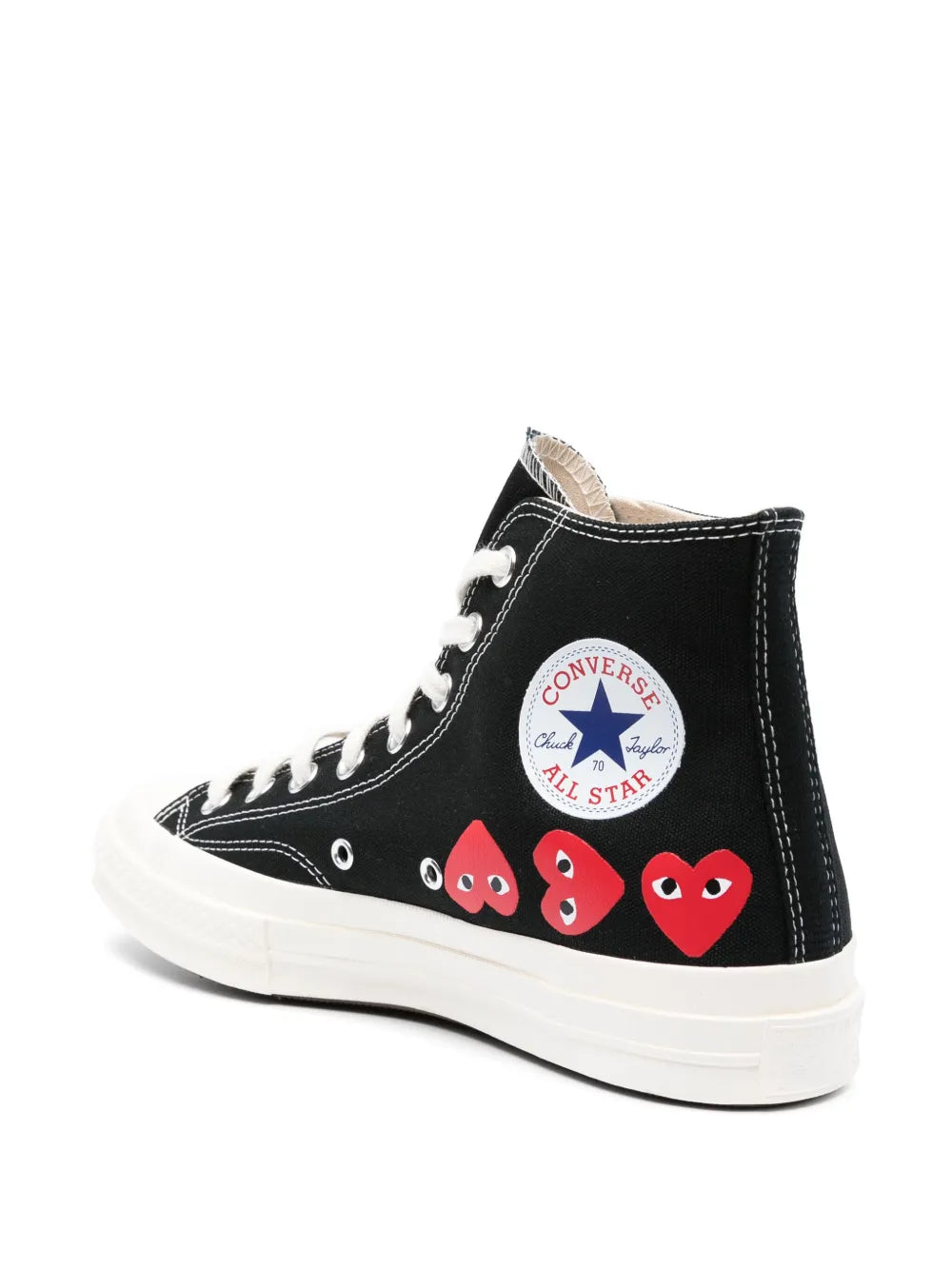 Comme Des Gar ns Play X Converse Chuck 70 Sneakers