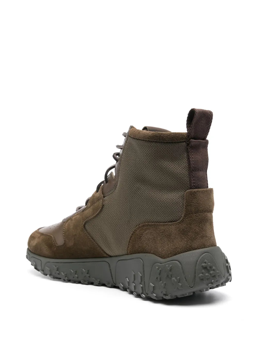 Buttero Vinci X Panelled Suede Sneakers