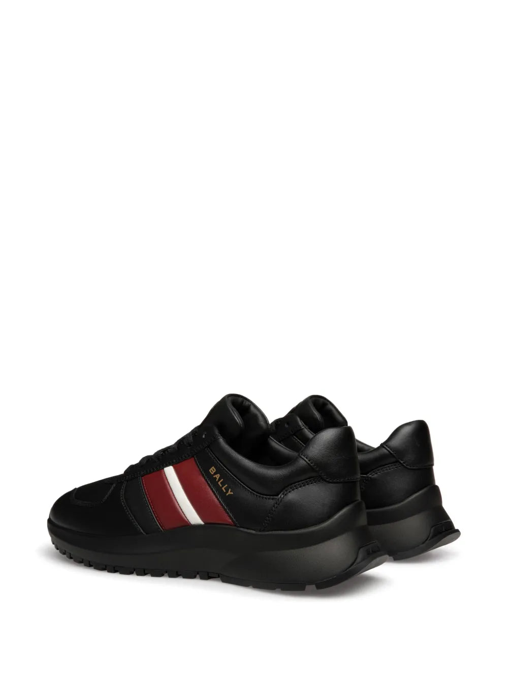 Bally Lace-Up Leather Sneakers