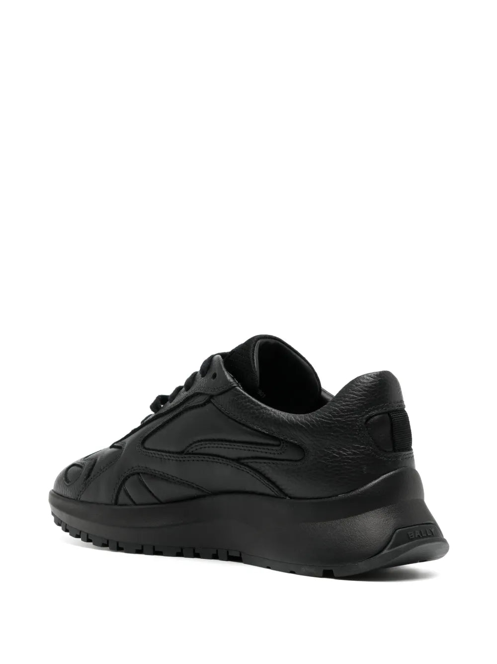 Bally Panelled Leather Sneakers