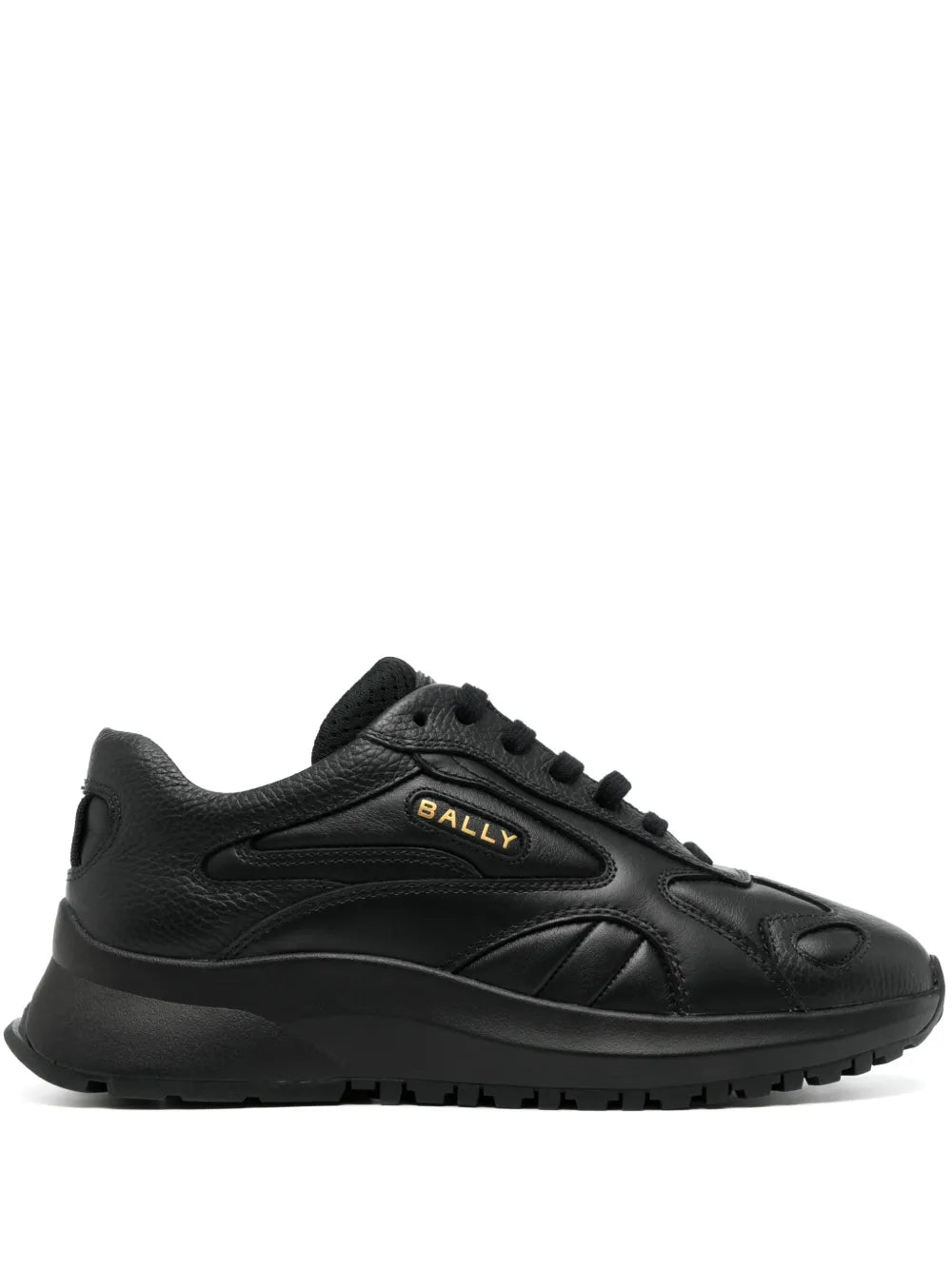 Bally Panelled Leather Sneakers