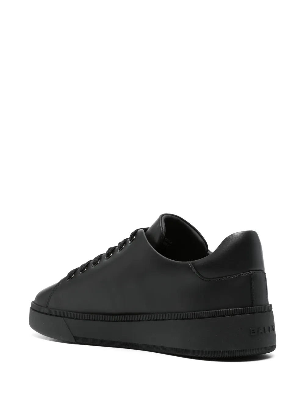 Bally Logo-Embossed Leather Sneakers