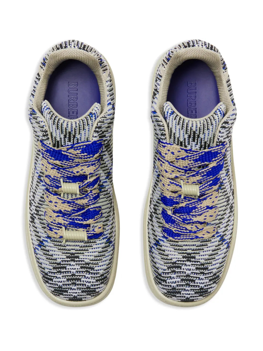 Burberry Box Checked Sneakers