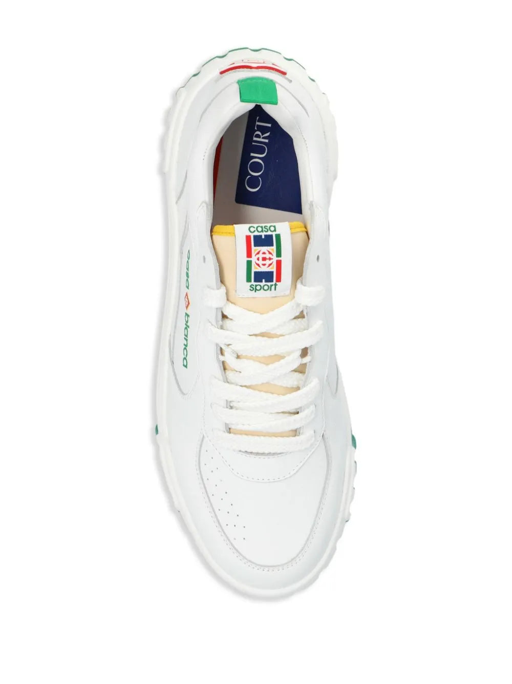 Casablanca Court Leather Sneakers