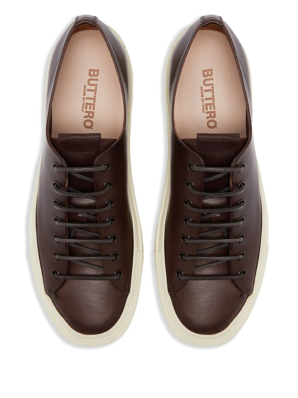 Buttero Lace-Fastening Leather Sneakers