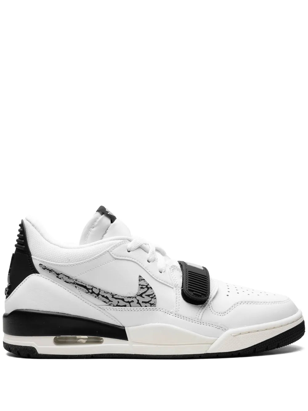 Air Jordan Legacy 312 Low White/Black/Elephant Swoosh Sneakers