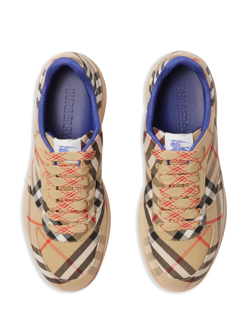 Burberry Terrace Check Sneakers