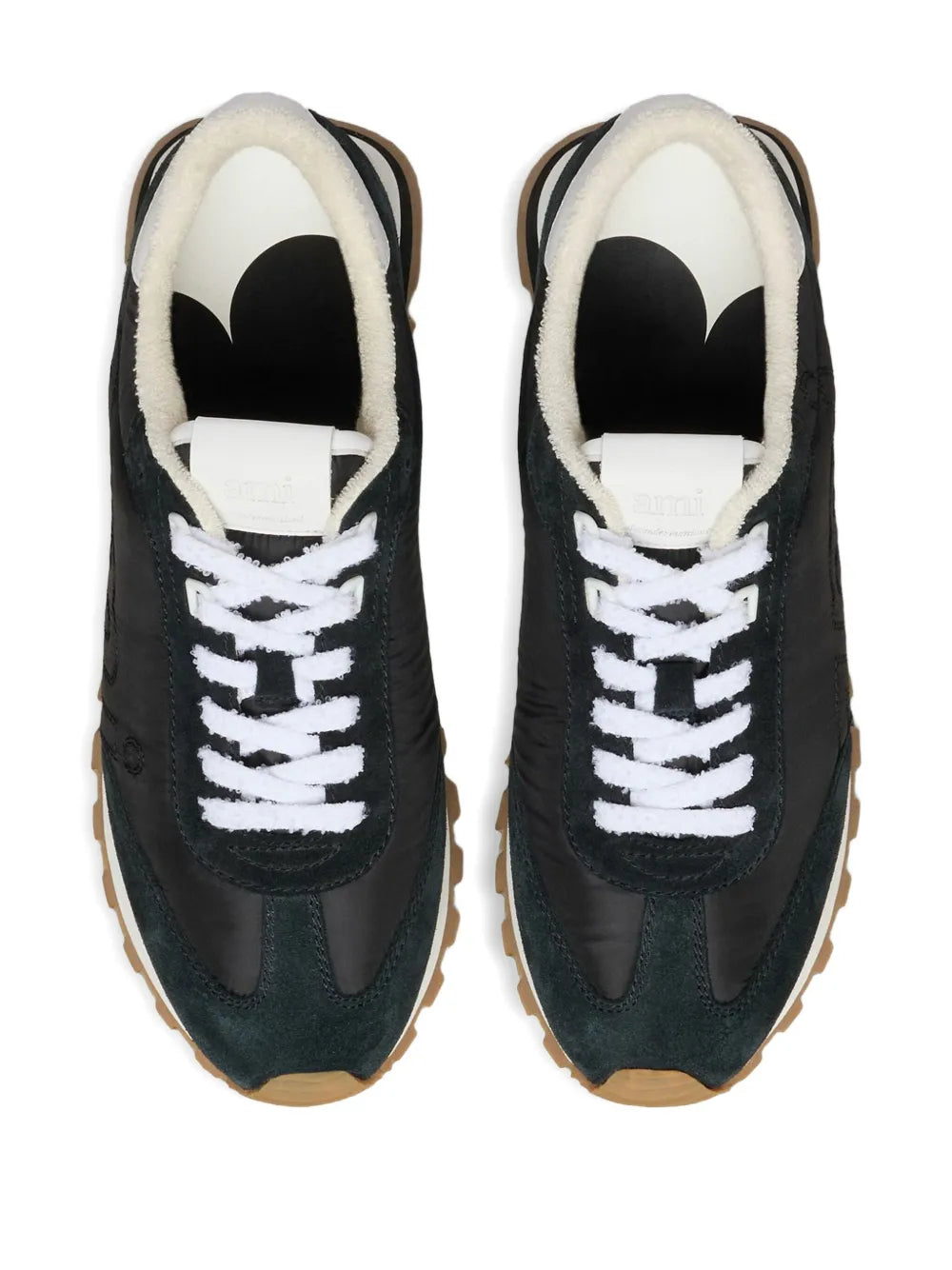 Ami Paris New Rush Panelled Sneakers