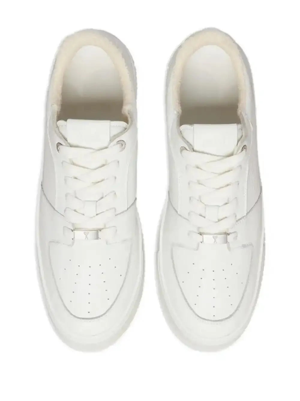 Ami Paris Arcade Lace-Up Leather Sneakers