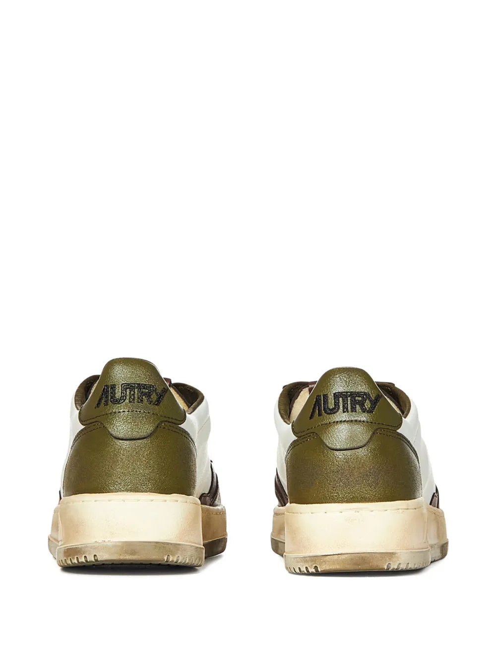 Autry Sup Vint Low Leather Sneakers
