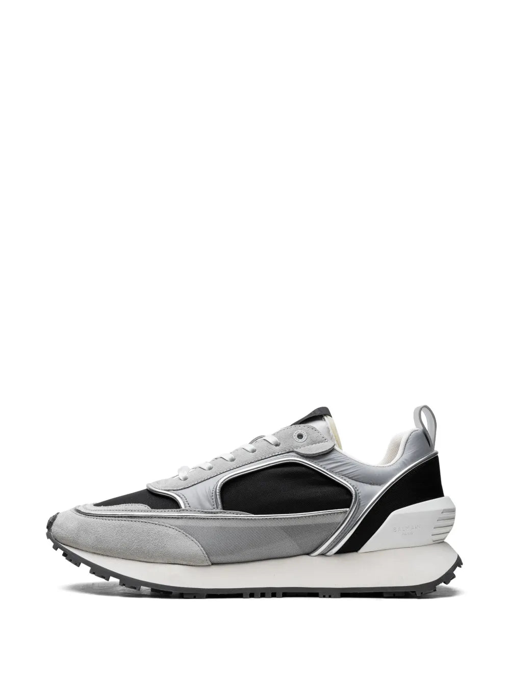 Balmain Meshed Silver Sneakers