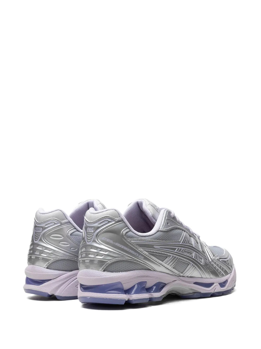 Asics X Kith Gel-Kayano 14 Marvel Villans - Silver Surfer Sneakers