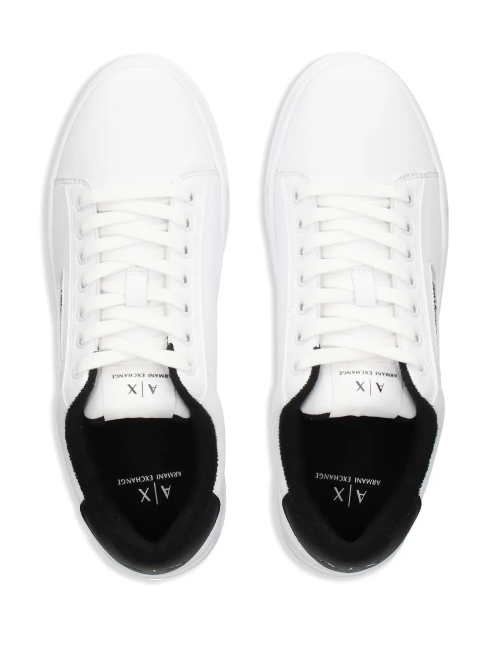 Armani Exchange Embroidered-Logo Sneakers