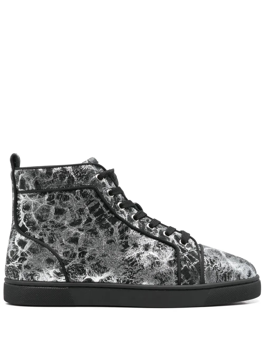 Christian Louboutin Metallic-Effect Sneakers