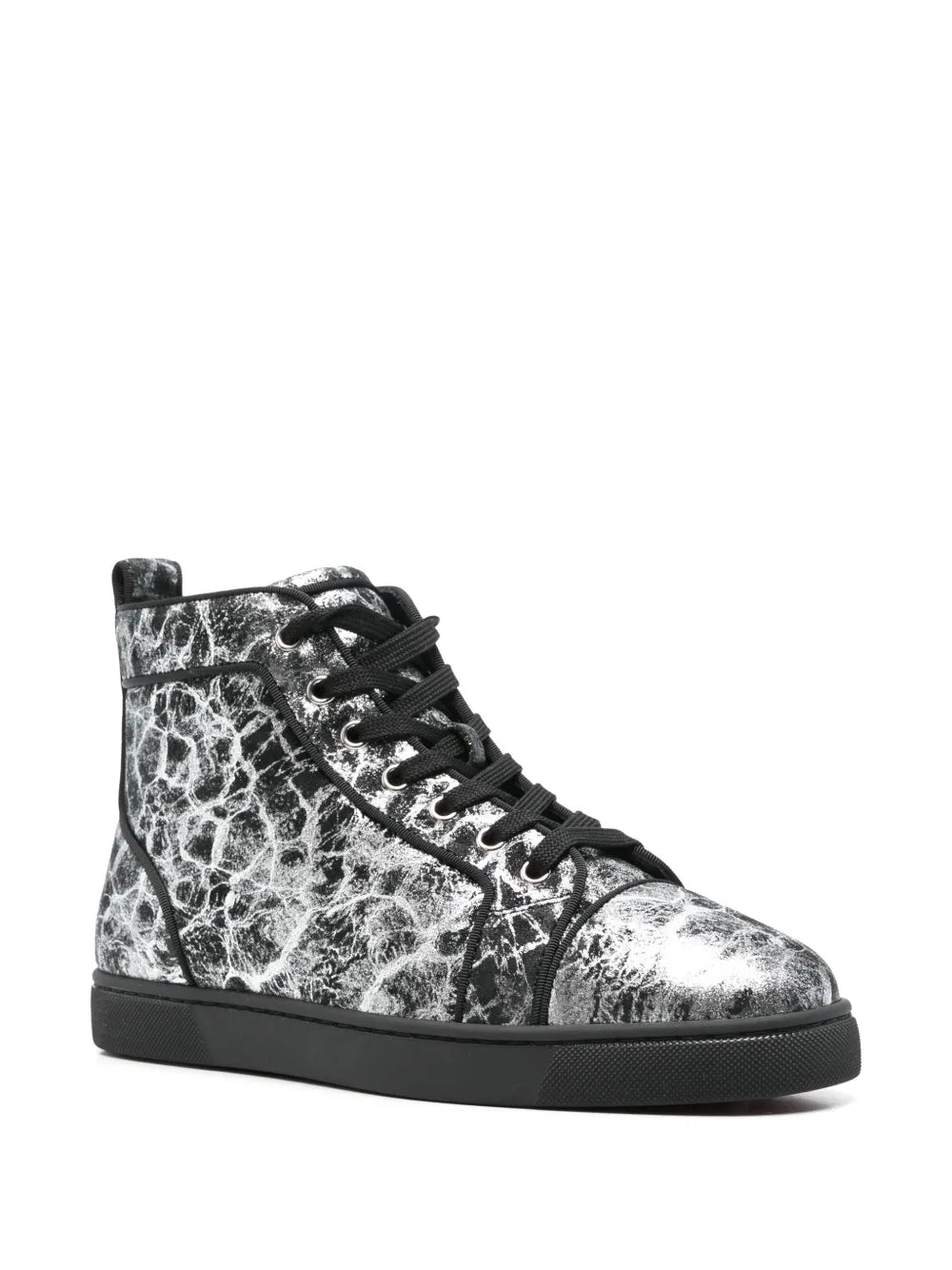 Christian Louboutin Metallic-Effect Sneakers