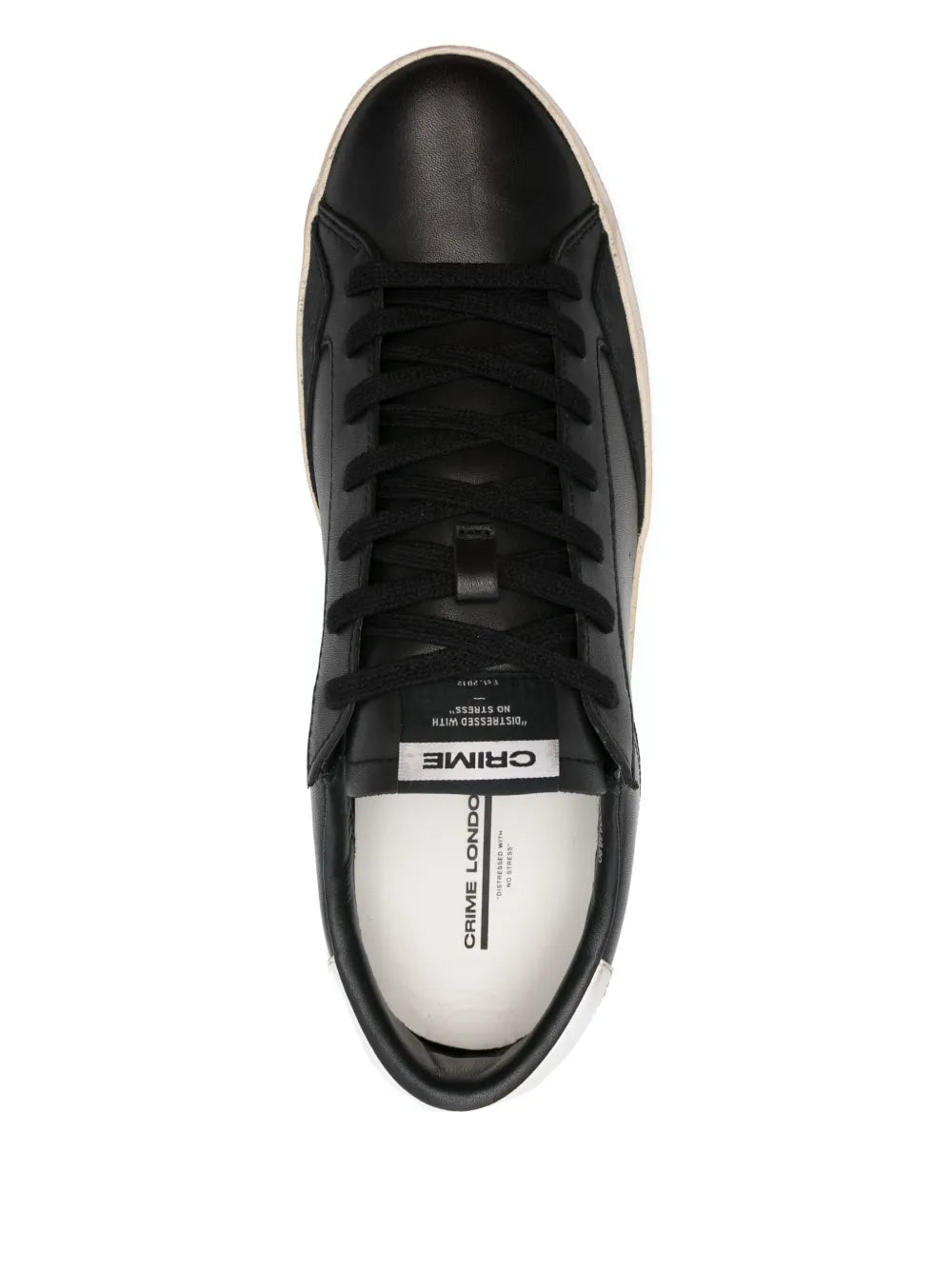 Crime London Leather Sneakers