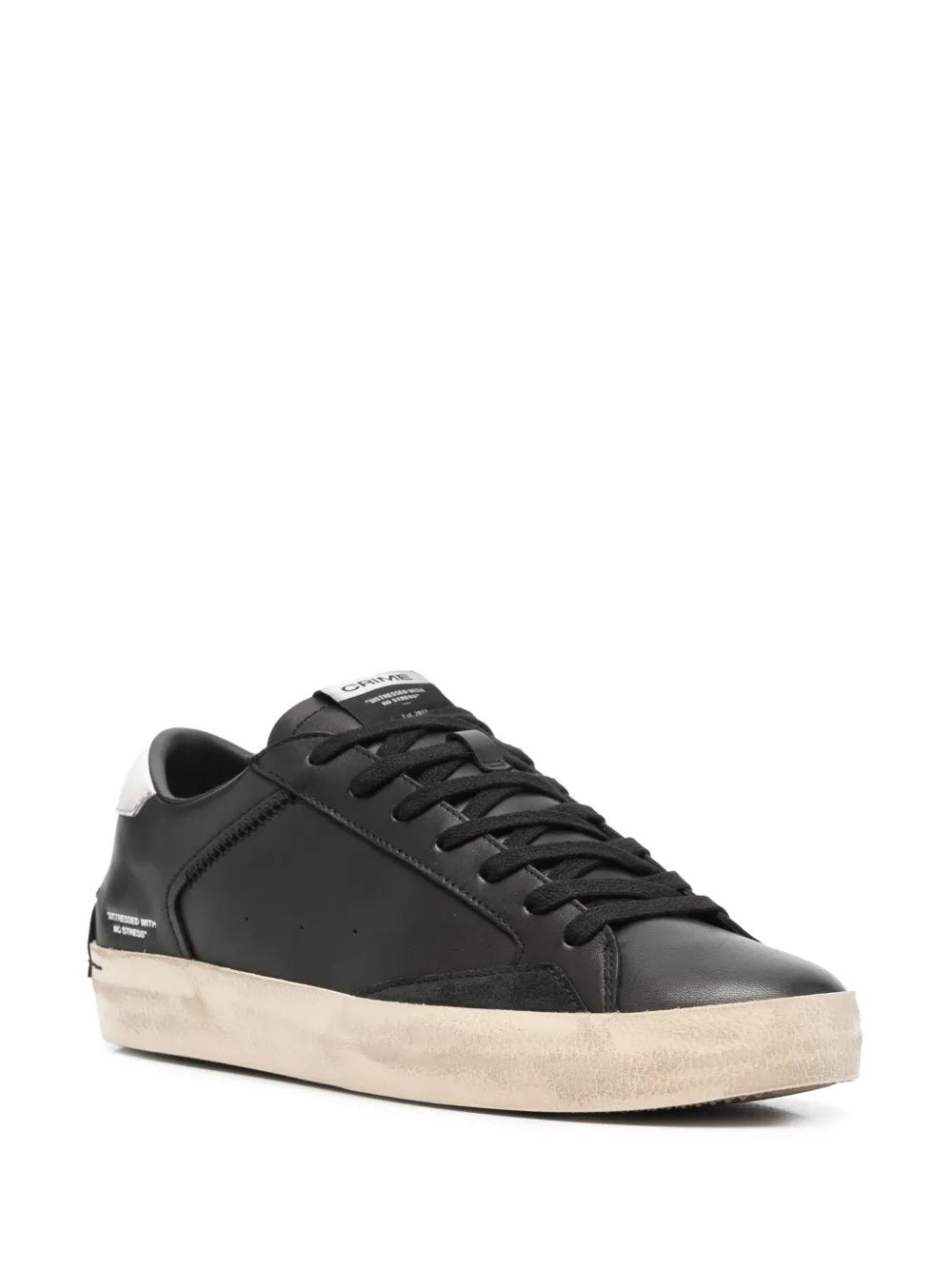 Crime London Leather Sneakers