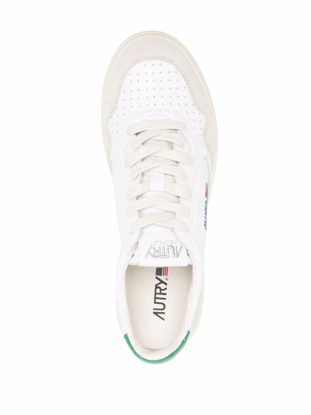 Autry Medalist Low White/Amazon Sneakers