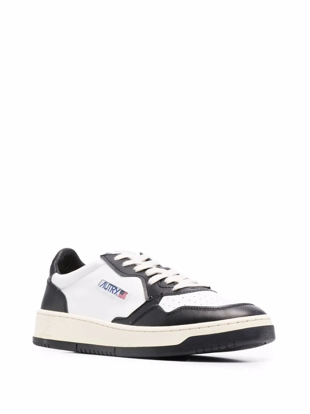 Autry Medalist Low White/Black Sneakers