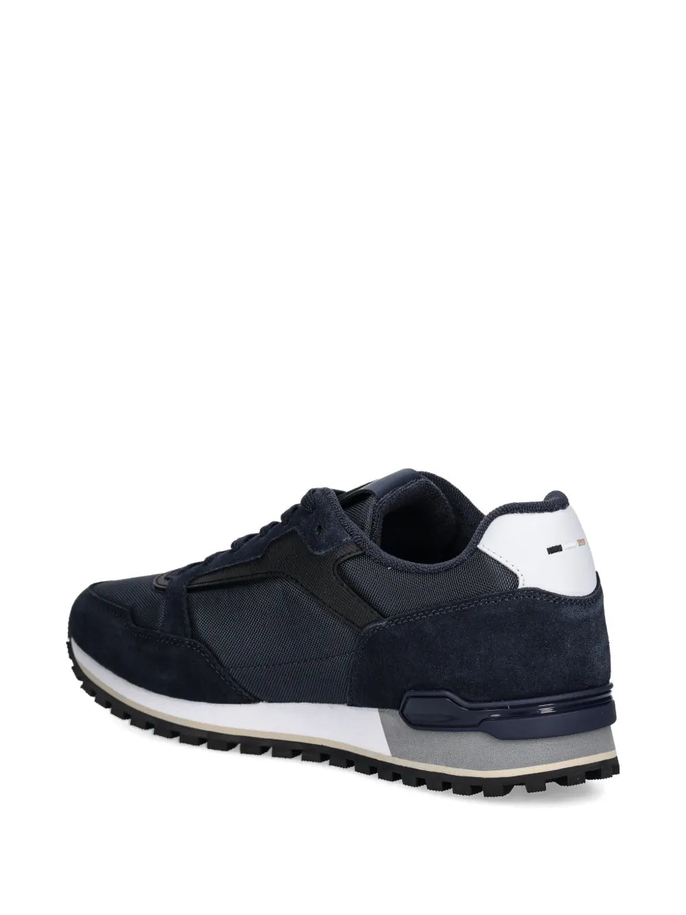 Boss Parkour Suede-Panelled Sneakers