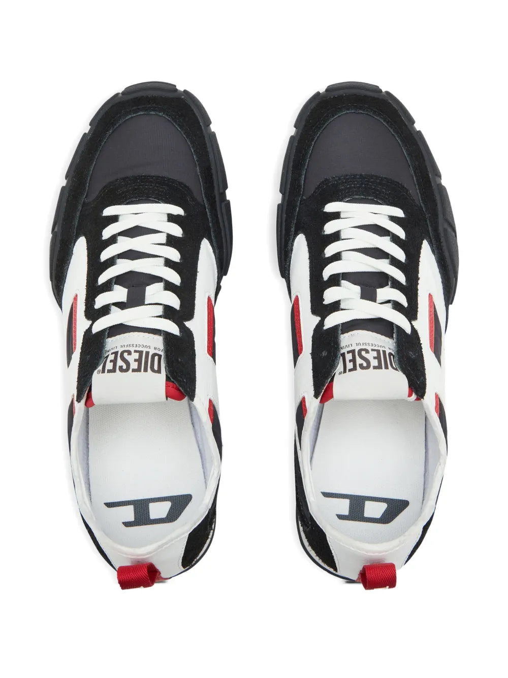 Diesel Pagodha Panelled Sneakers