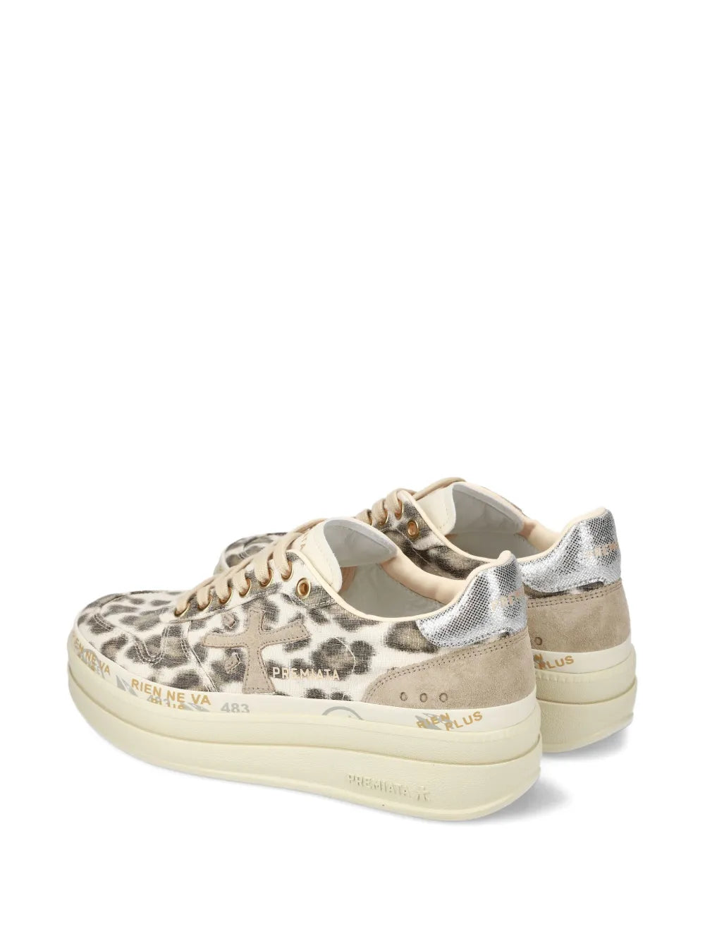 Premiata Leopard-Print