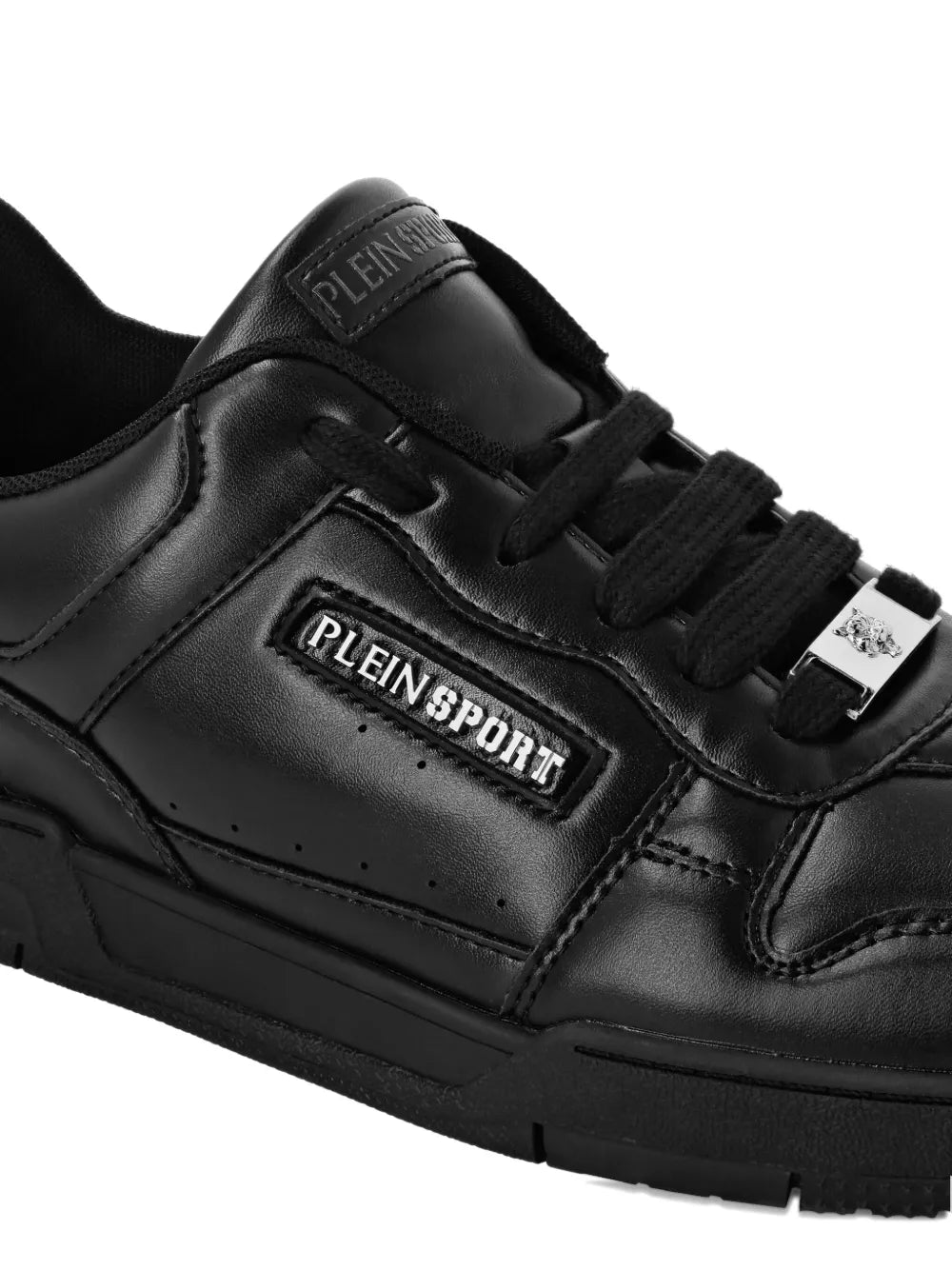 Plein Sport Tiger.X Logo-Plaque Leather