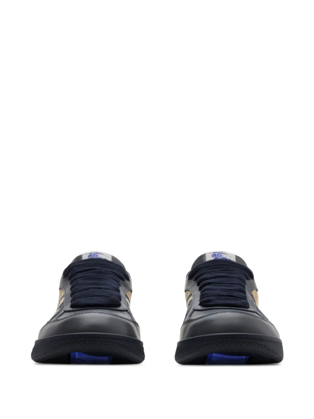Burberry Check-Panelled Sneakers