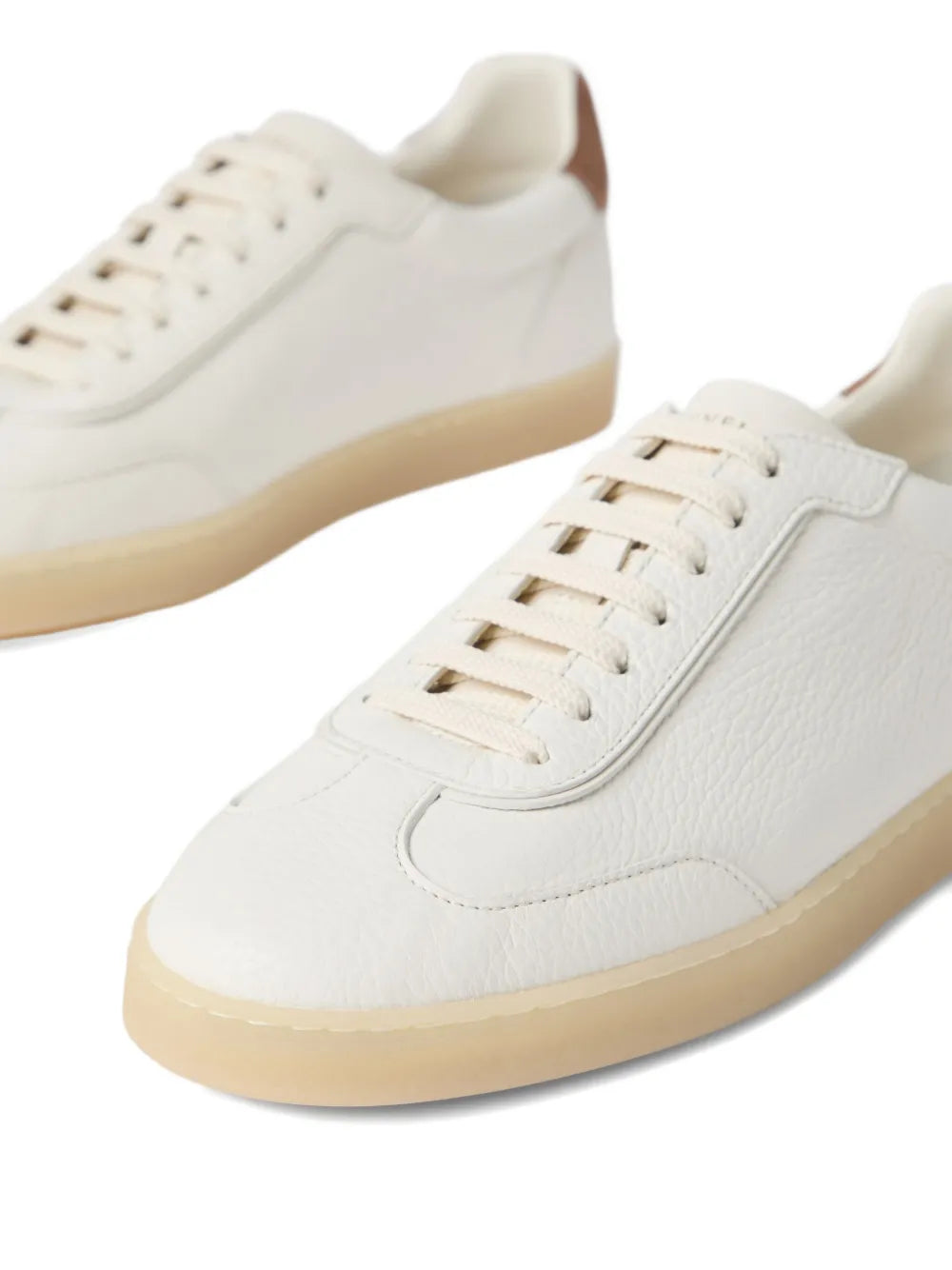 Brunello Cucinelli Leather Low-Top Sneakers