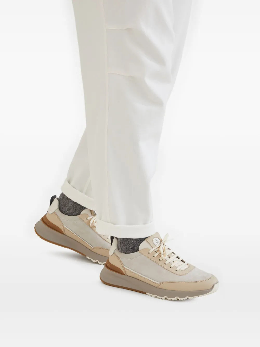 Brunello Cucinelli Panelled Sneakers