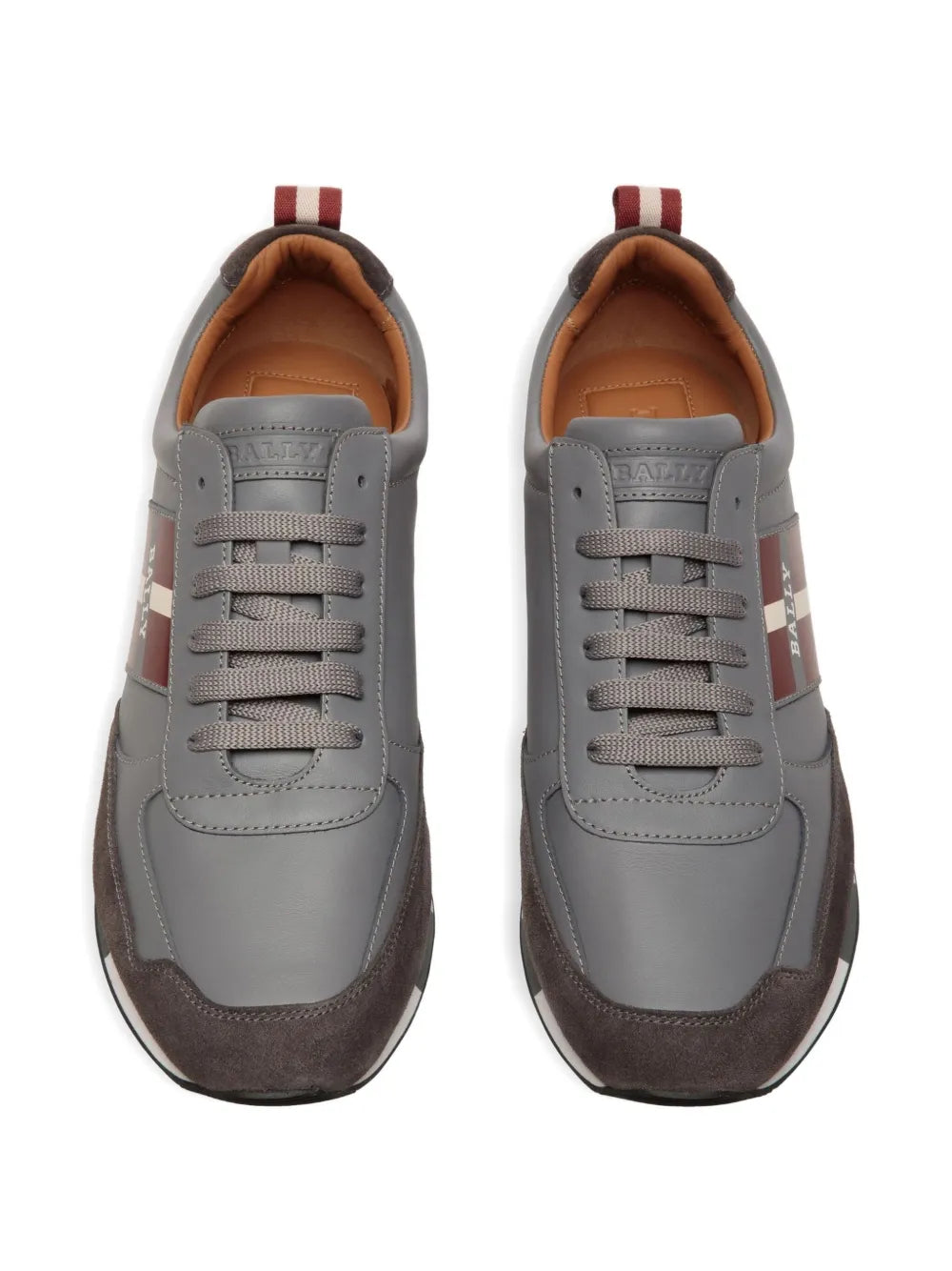 Bally Lace-Up Leather Sneakers