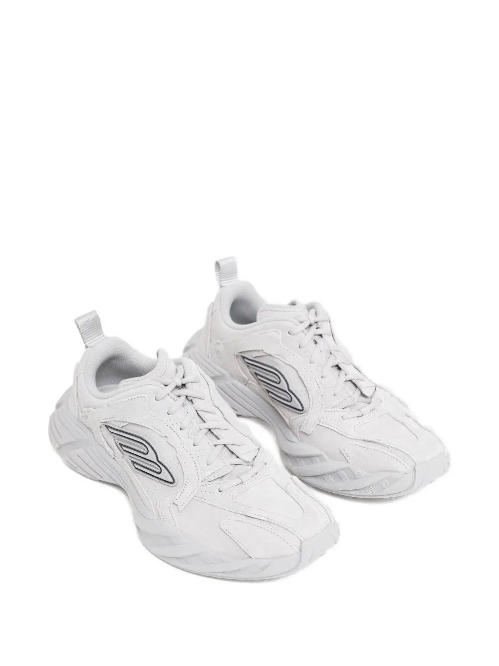 Balenciaga Suede Logo Sneakers