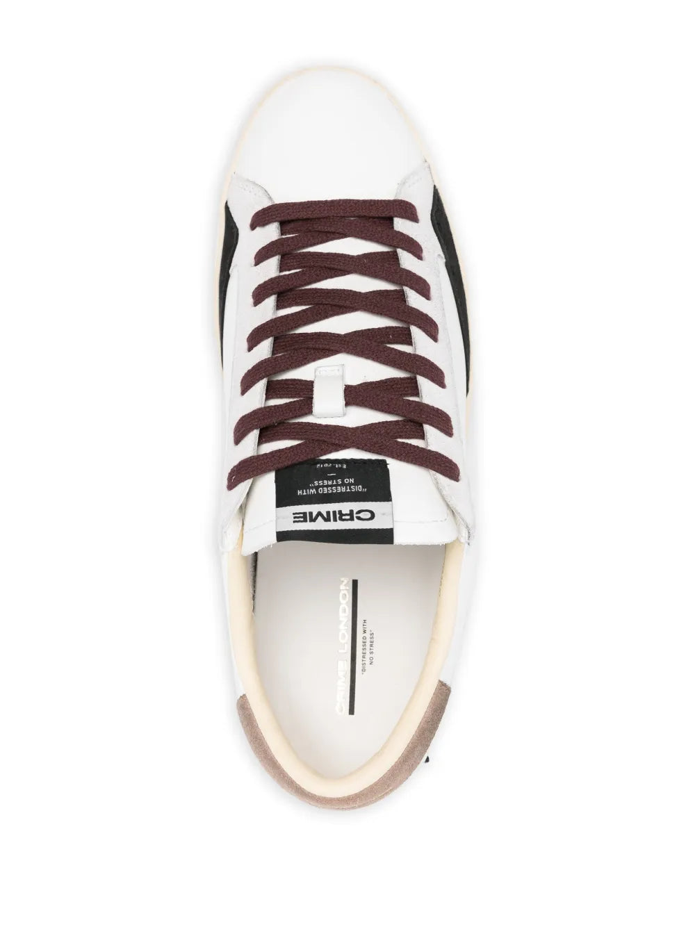 Crime London Distressed Sneakers