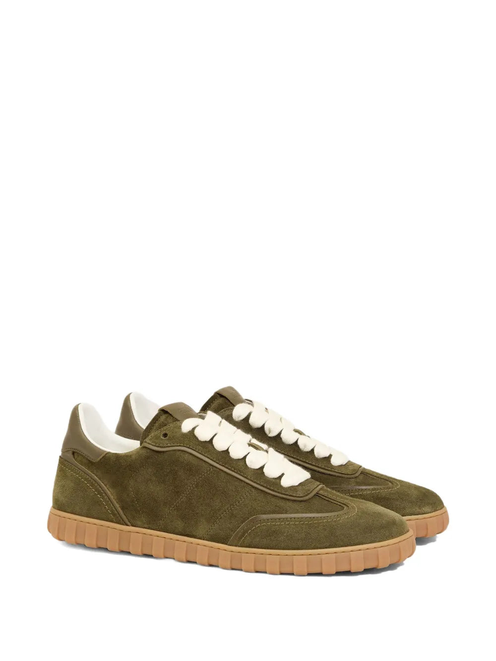 Ami Paris Step Leather Low-Top Sneakers