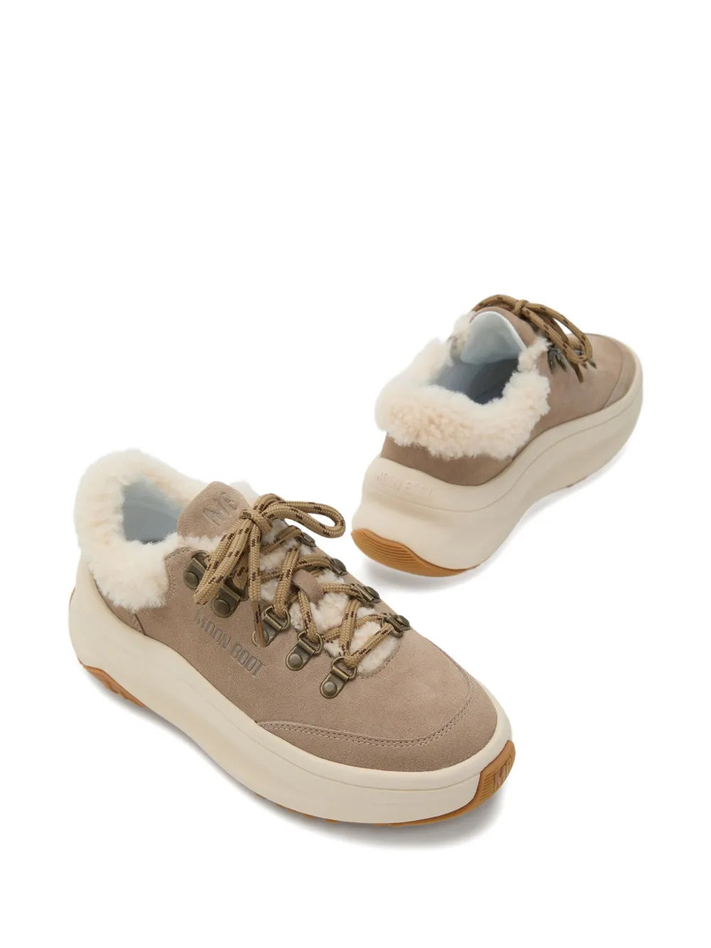 Moon Boot City Shearling Platform