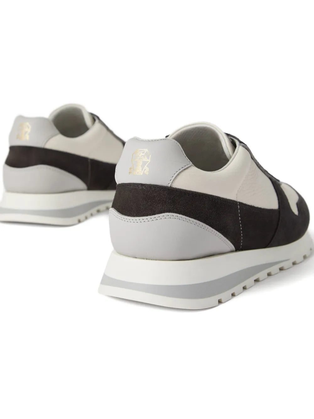 Brunello Cucinelli Suede Panelled Trainers