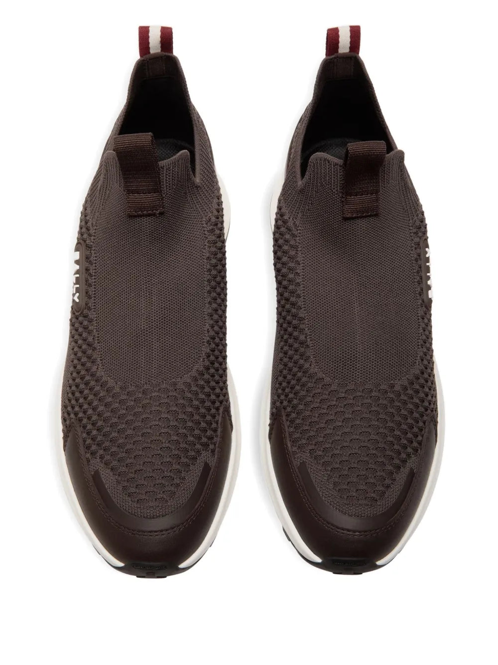 Bally Knit-Effect Pull-On Sneakers
