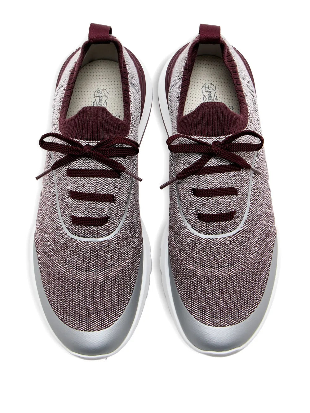 Brunello Cucinelli Knitted Trimmed Sneakers