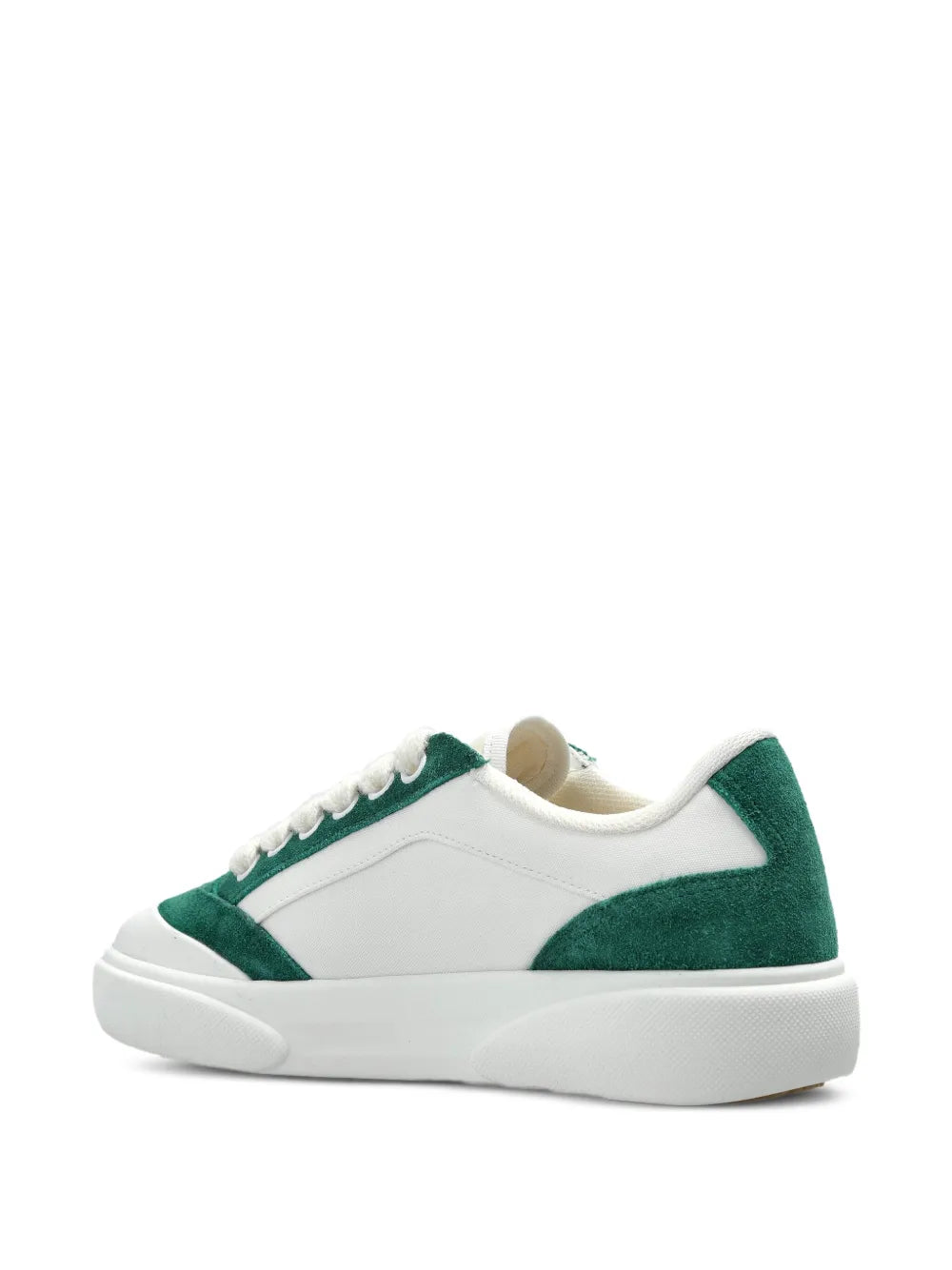 Casablanca Suede Leather Panelled Sneakers