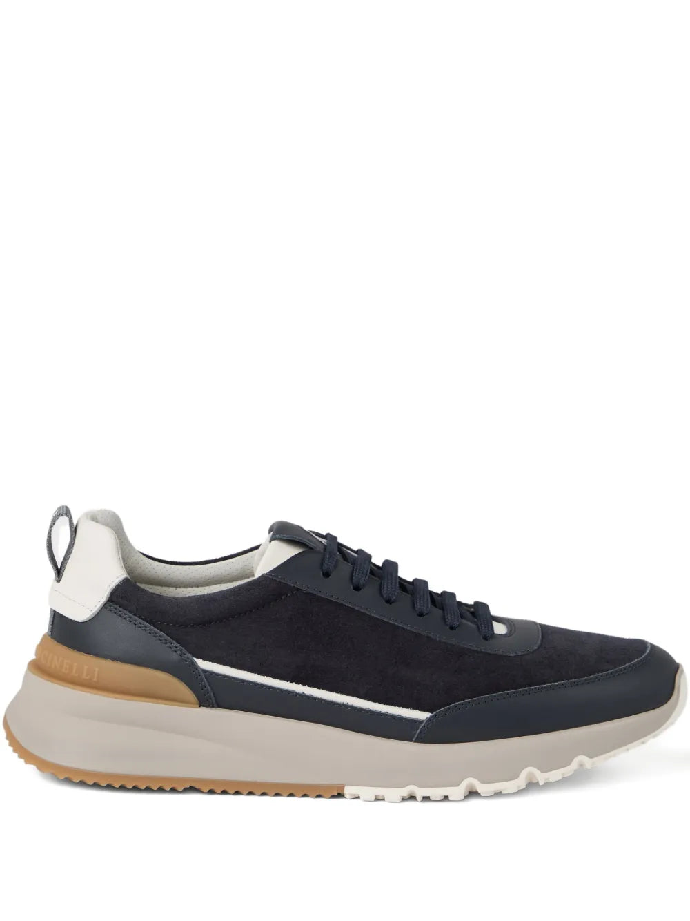 Brunello Cucinelli Lace-Up Suede Sneakers
