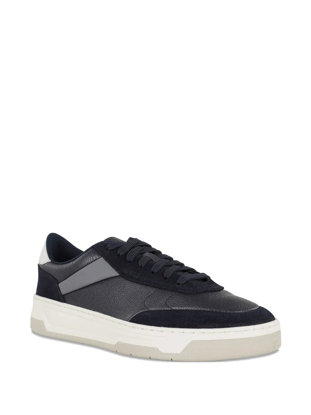 Boss Leather Panel Sneakers