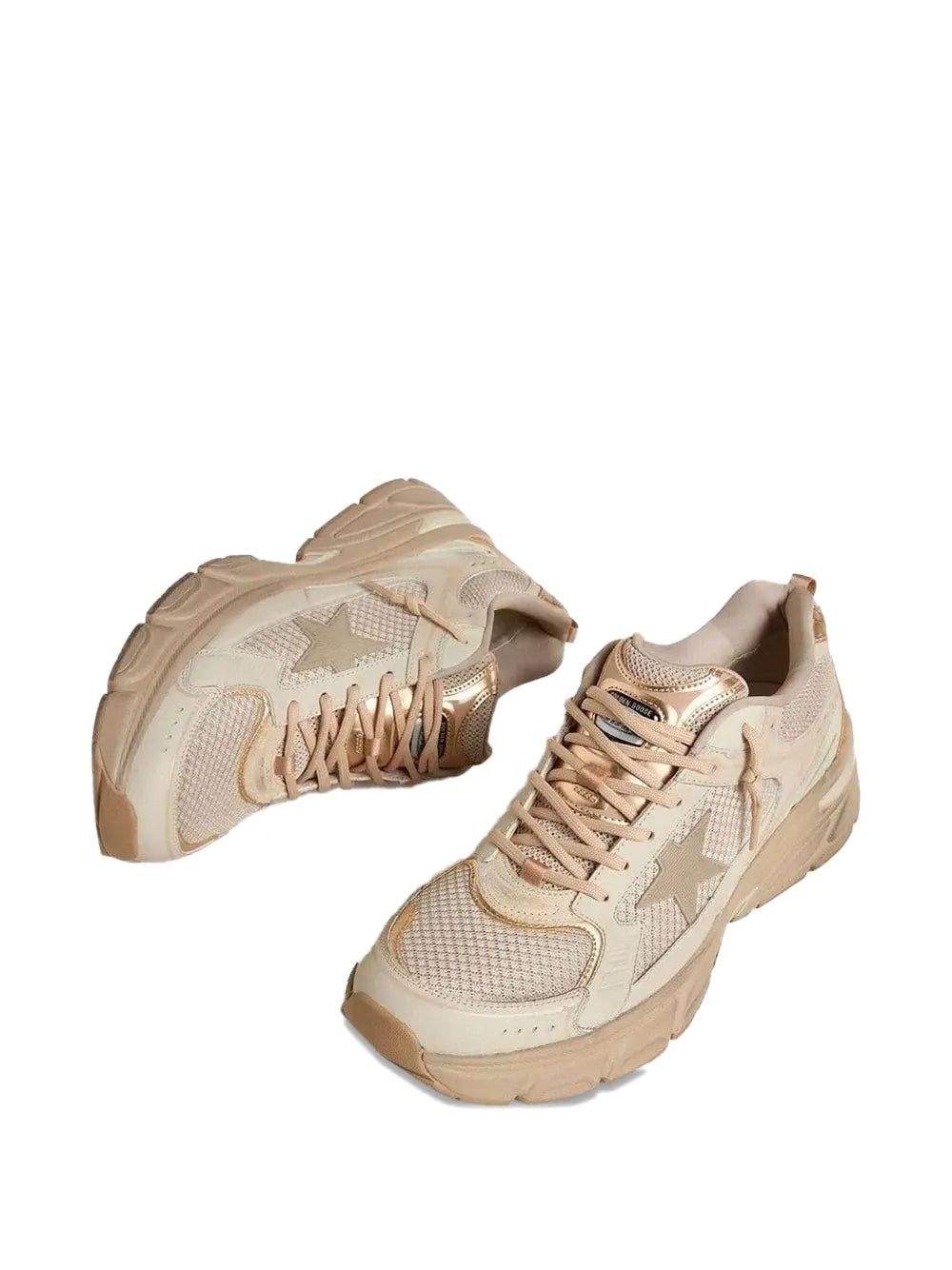 Golden Goose Lightstar Lace-Up Low-Top