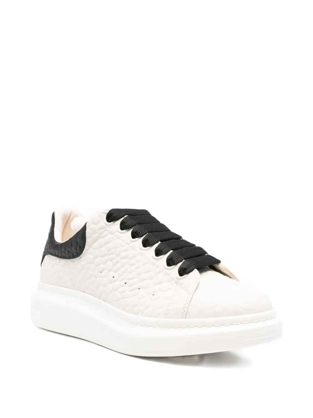 Alexander Mcqueen Oversized Textured Leather Sneakers